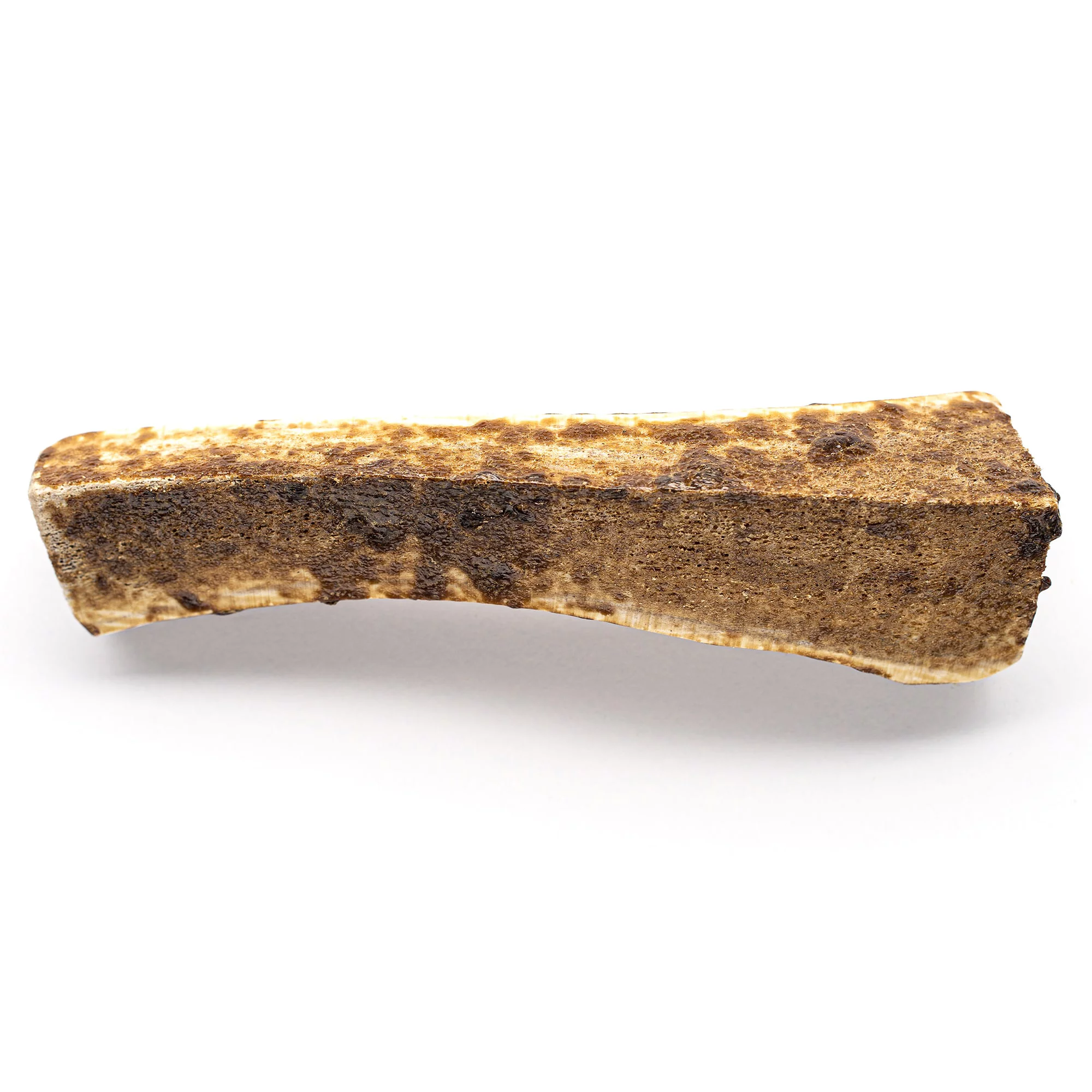 Nature's Toughest Chew: Beef Liver Enhanced Elk Antler - Large - Grade A Split Antler Marrow Chew, Approx 7.5