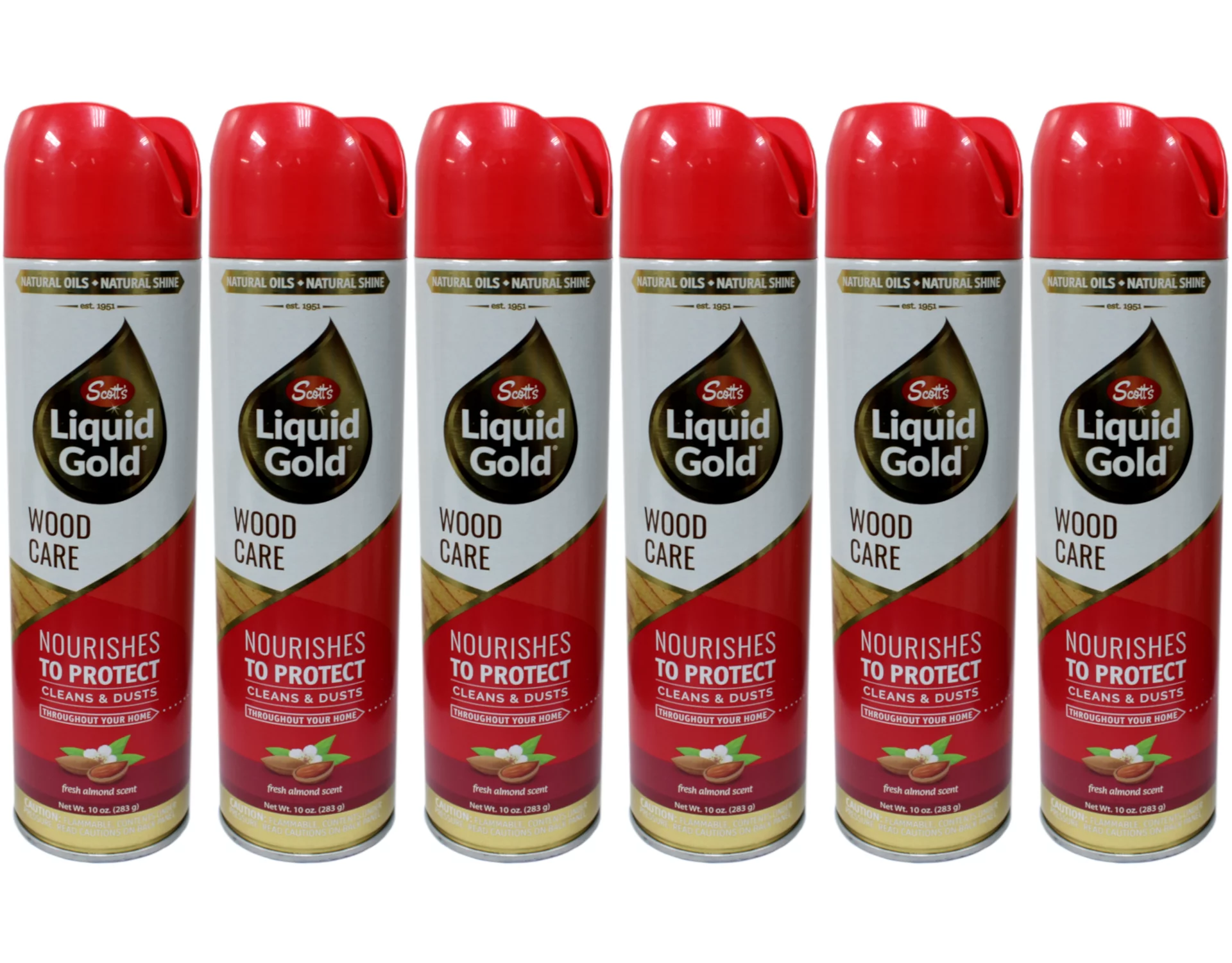 Scott's Liquid Gold Spray Furniture Polish, Almond Scent, 10 Ounce