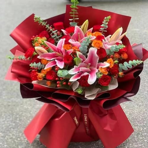 Vanhench Black Wrapping Paper, 17.5