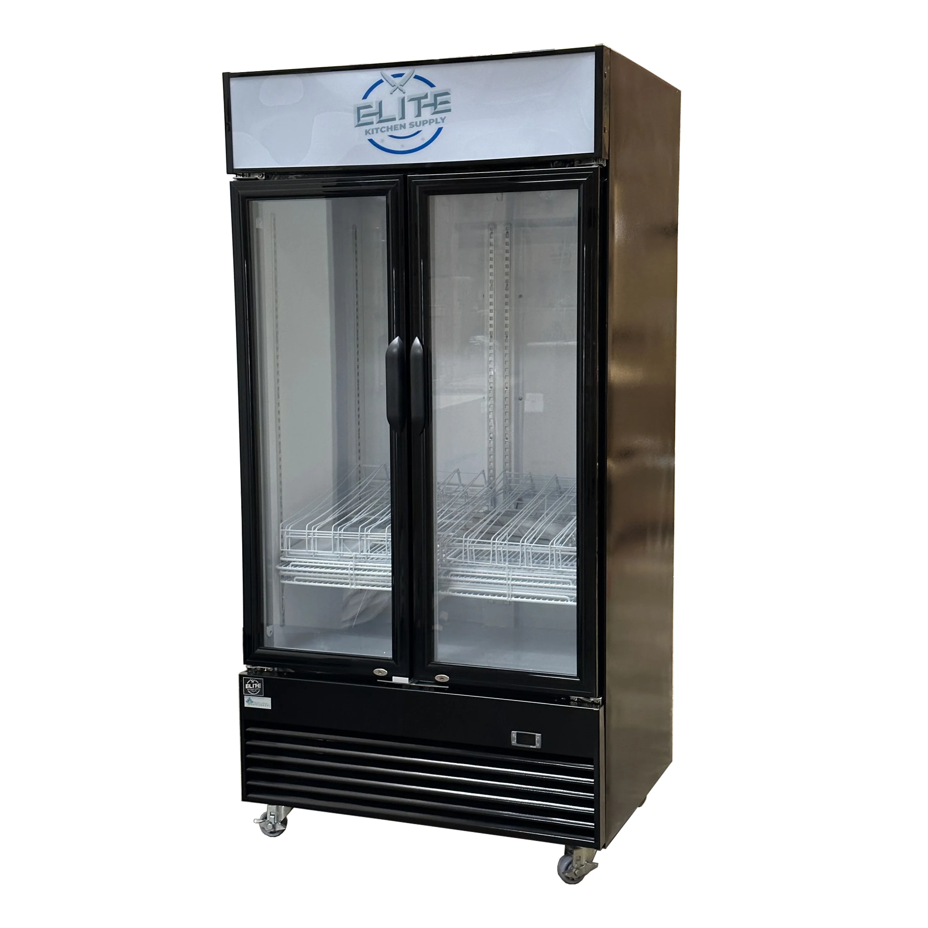 NSF 40 inchs two glass door refrigerator fridge ESM-34R
