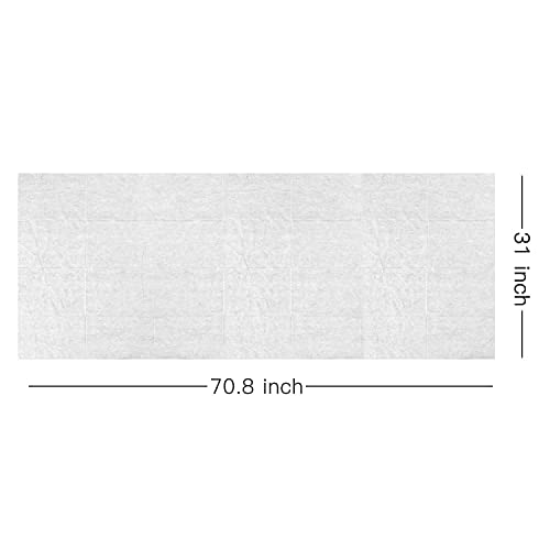 100 PCS Disposable Massage Table Sheets Non Woven Fabric SPA Bed Cover Breathable Polypropylene 31