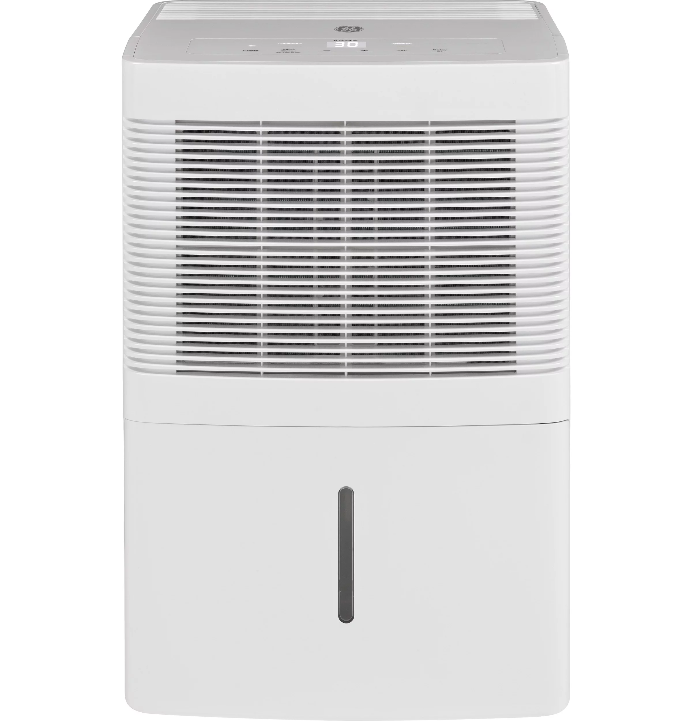 GE® 20 Pt Portable Dehumidifier for Damp Spaces, White, ADEW20LY