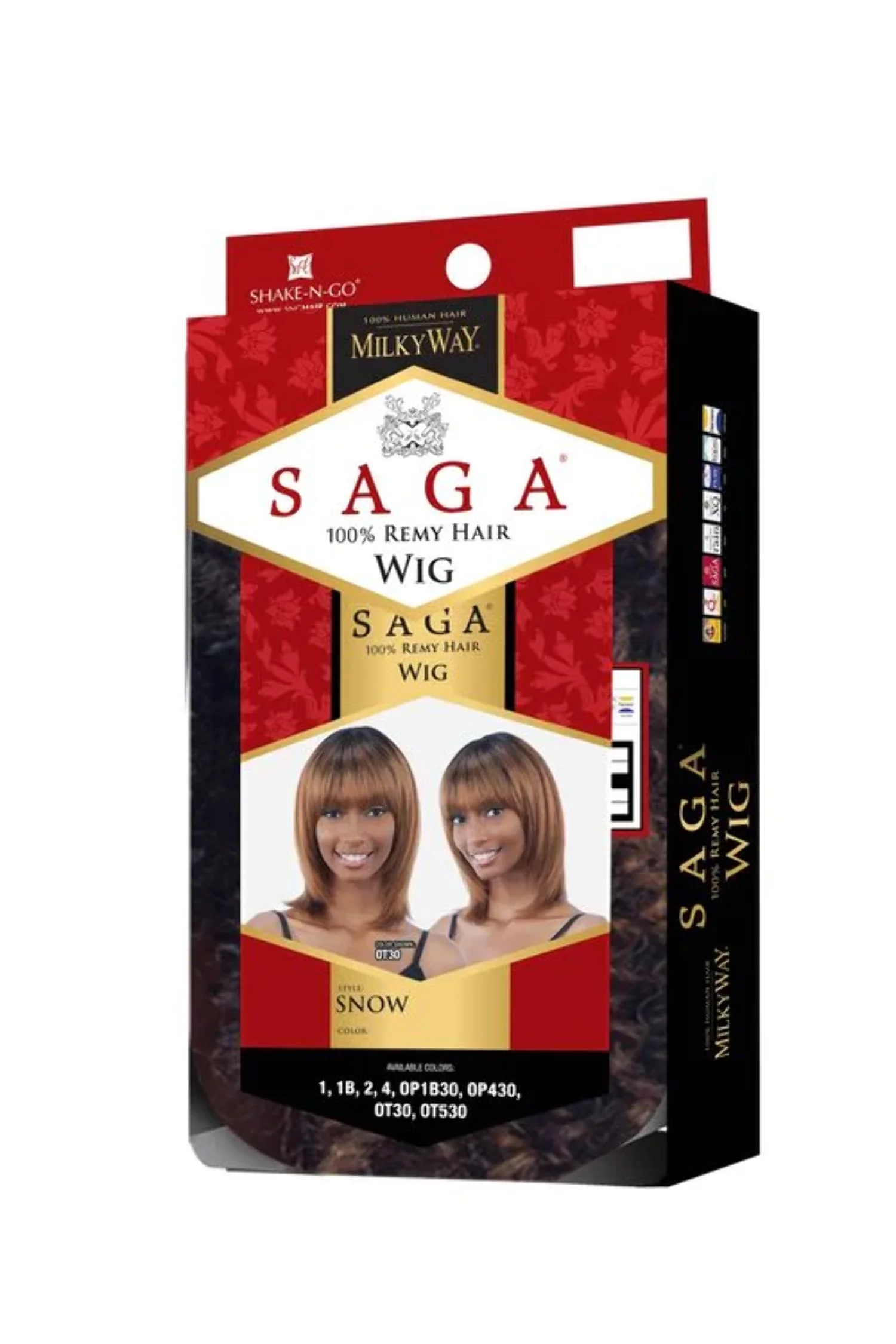 MIKYWAY - SAGA SNOW WIG (100% HUMAN HAIR)