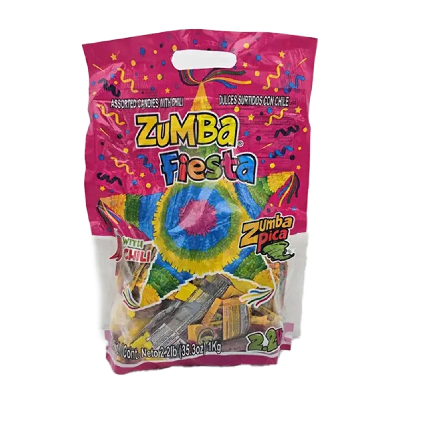 Zumba Pica Fiesta 2.2lbs - Case - 6 Units