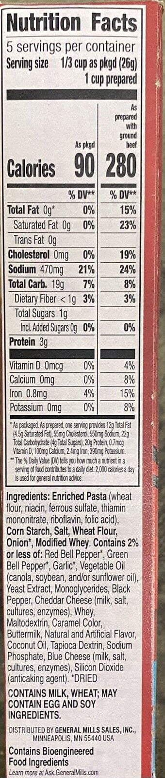 5x Betty Crocker Hamburger Helper DELUXE PHILLY CHEESESTEAK Mix 4.8 oz - 5 PACK