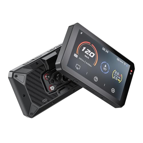 AIO-5Play Motorcycle Carplay Android Auto GPS Navigation System, 5