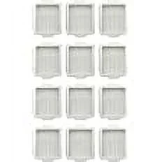 Nispira True HEPA Filter Replacement For Breath Breathe Pure Plus Portable Plug in Air Purifier, Pack of 12