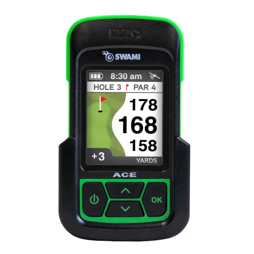 IZZO Golf Swami Ace Handheld Golf GPS Rangefinder