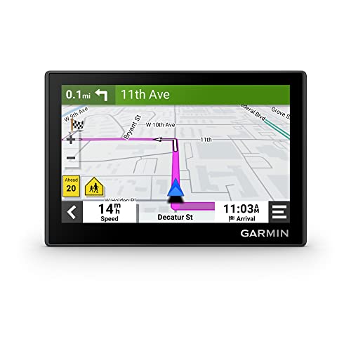 Garmin Drive™ 53 GPS Navigator, High-Resolution Touchscreen, Simple On-Screen Menus and Easy-to-See Maps, Driver Alerts