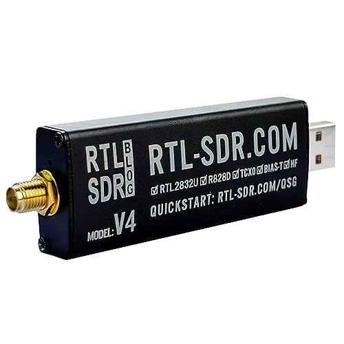 V4 R828D RTL2832U 1PPM TCXO HF Bias Tee SMA Software Defined Radio with Dipole Antenna Kit