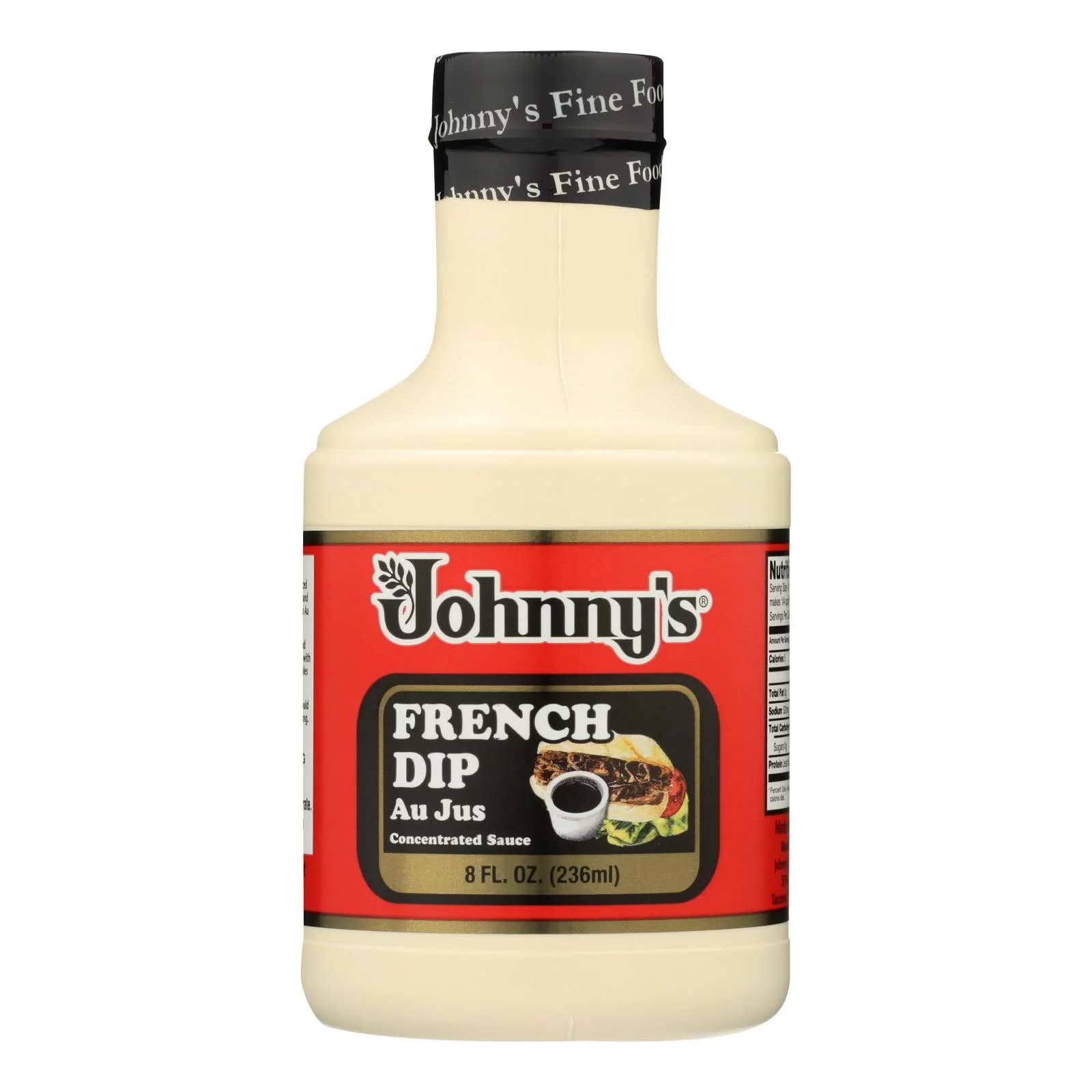 Johnny's - French Dip Au Jus Concentrated Sauce, 8 oz. Pack Of 6