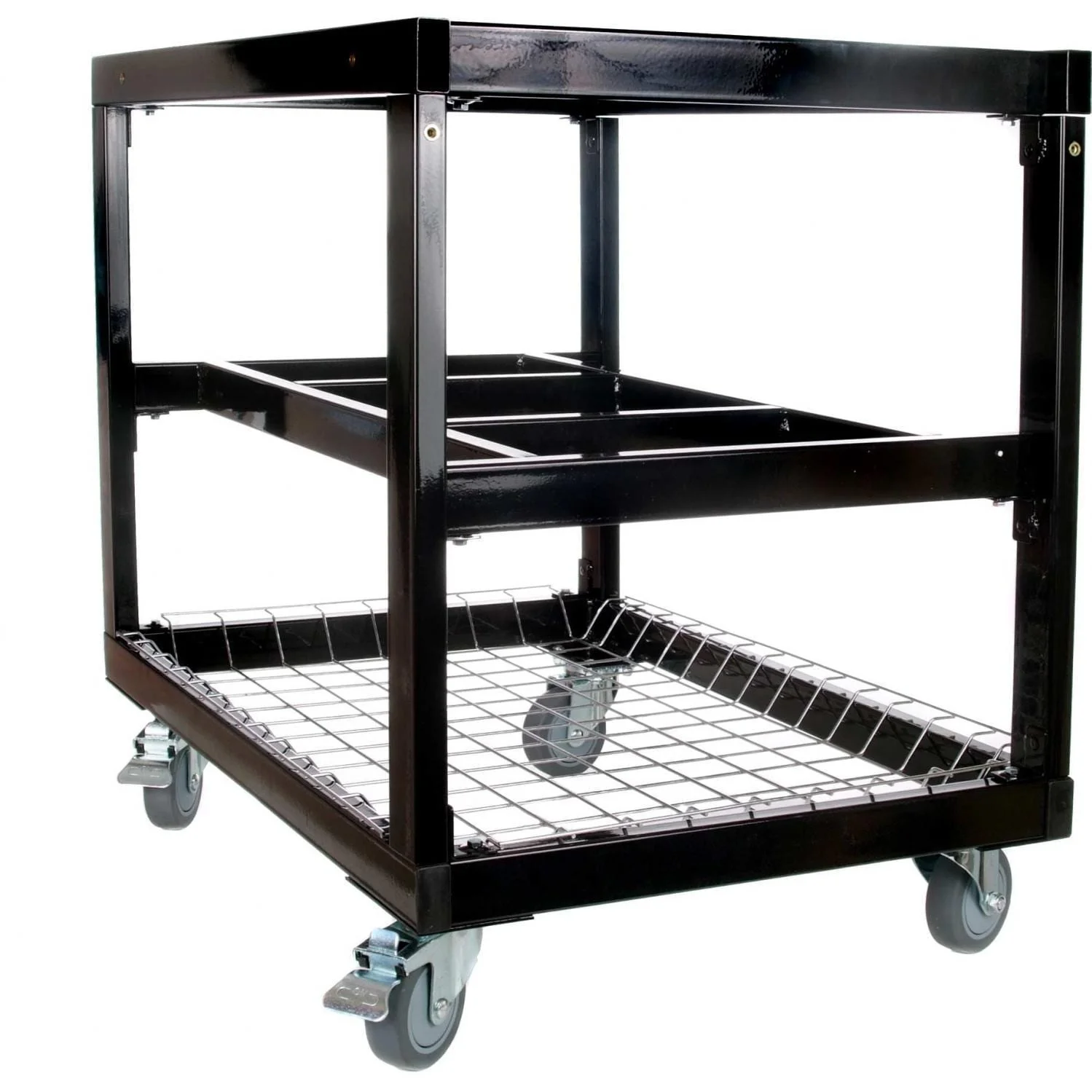 Primo Grills 368 Cart with Basket for Extra Large 400 & Oval Large 300 Grills
