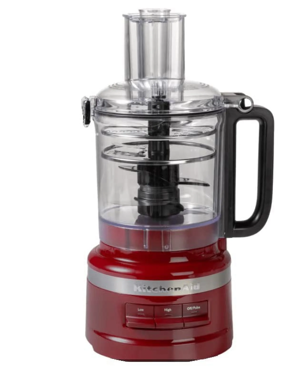 KitchenAid 7 Cup Food Processor Plus 3 speed Knead Chop Shred Slice Puree Gloss Cinnamon