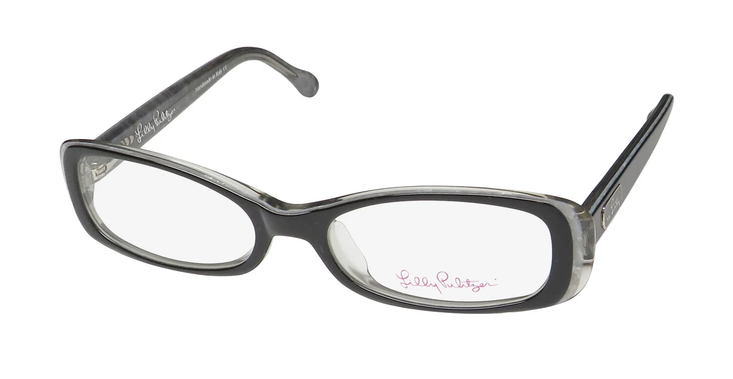 LILLY PULITZER Eyeglasses LUCY Black 47MM