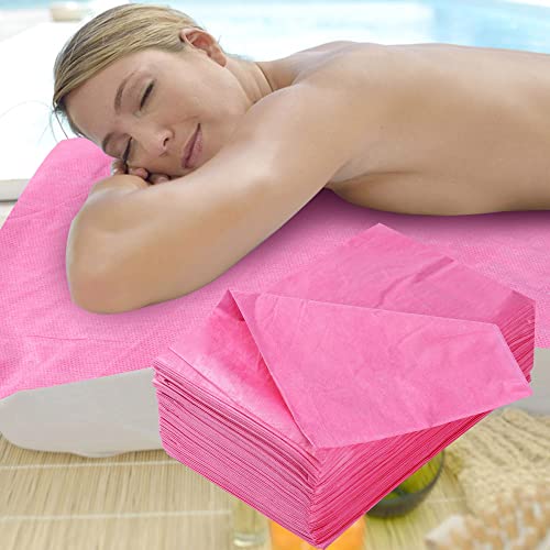 100 PCS Disposable Massage Table Sheets Non Woven Fabric SPA Bed Cover Breathable Polypropylene 31