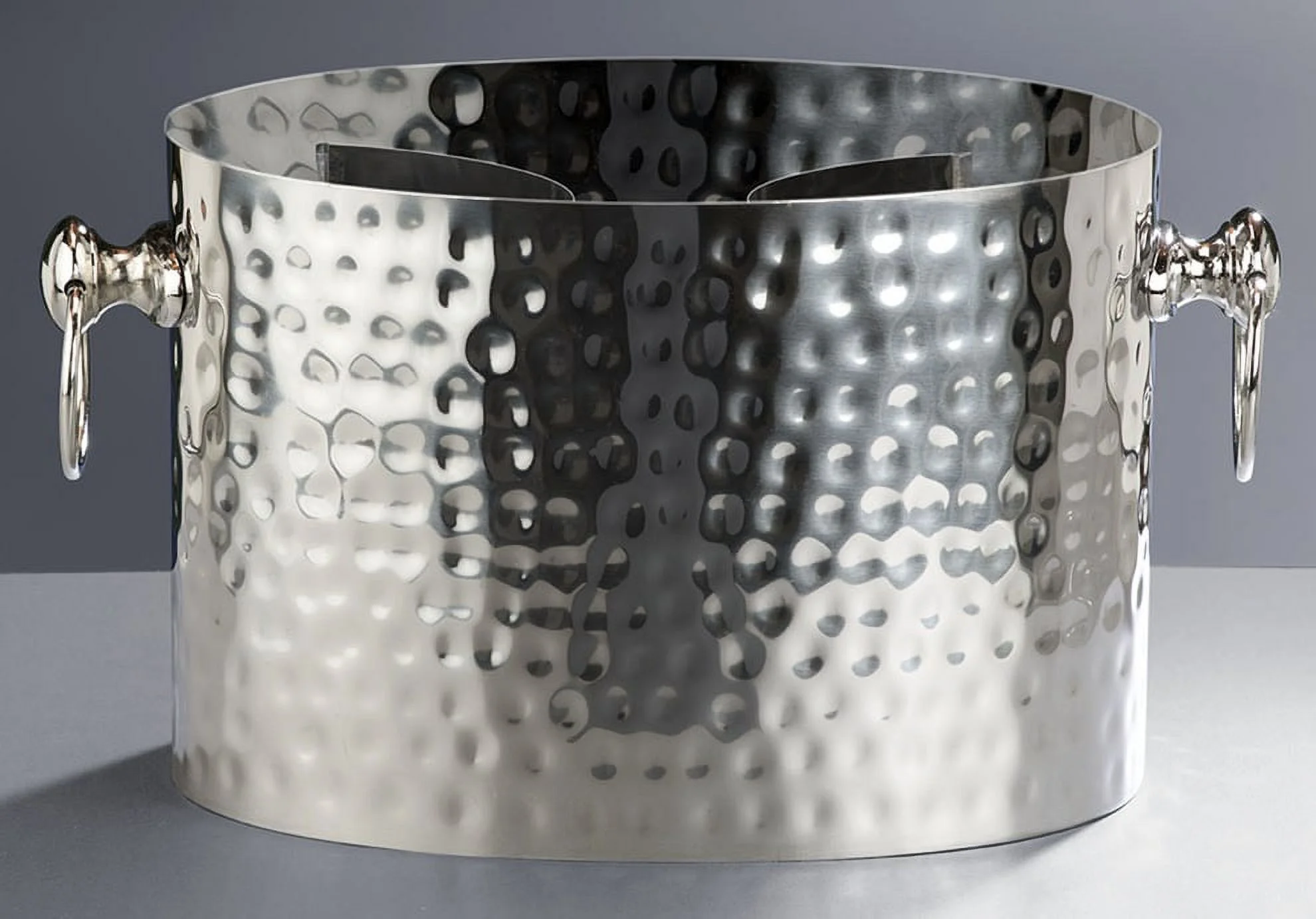 Chic Chill Handcrafted Artisan 2 bottle Champagne and Wine Chiller (Stainless Steel)