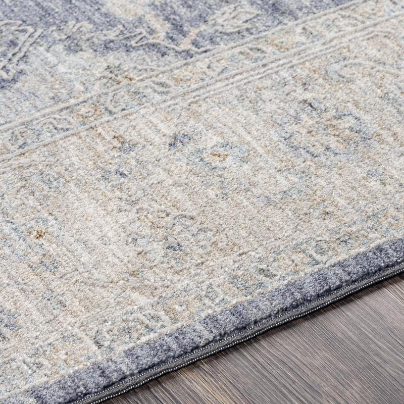 Mark&Day Area Rugs, 2x10 Schiphol Traditional Medium Gray Runner Area Rug (2'7