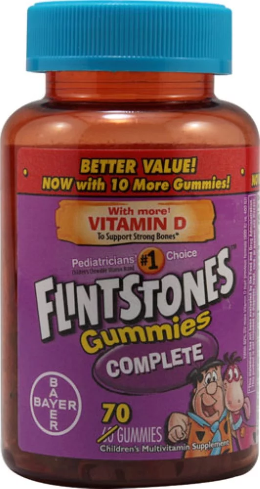 Flintstones Gummies, Complete, 70 gummies (Pack of 6)