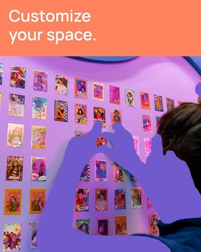 Canon Ivy 2 Mini Photo Printer (Pure White) - Bluetooth, Print from iOS & Android Devices, Bundle Incl. 110 Zink Sticky-Back Prints, LED Light Bar, Protective Case, and USB Cable