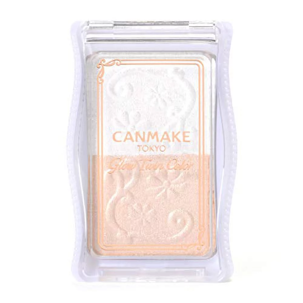 Canmake Glow Twin Color 01 White beige 3.5g