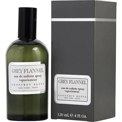 GREY FLANNEL by Geoffrey Beene 4 oz EDT Spray for Men - Timeless Elegance