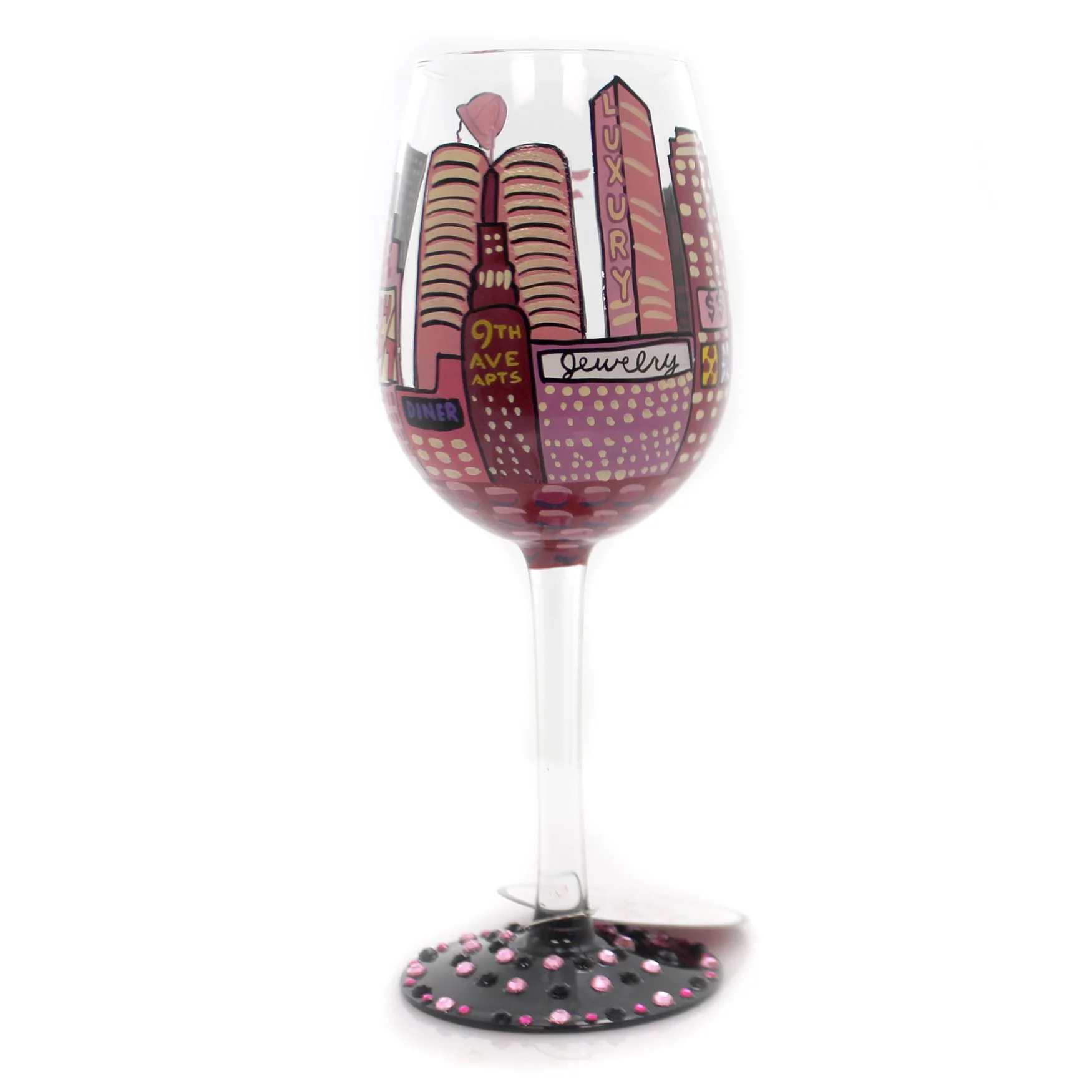 Tabletop CITY LIFE LOVE MY WINE Glass Lolita Wine Glass 6000741