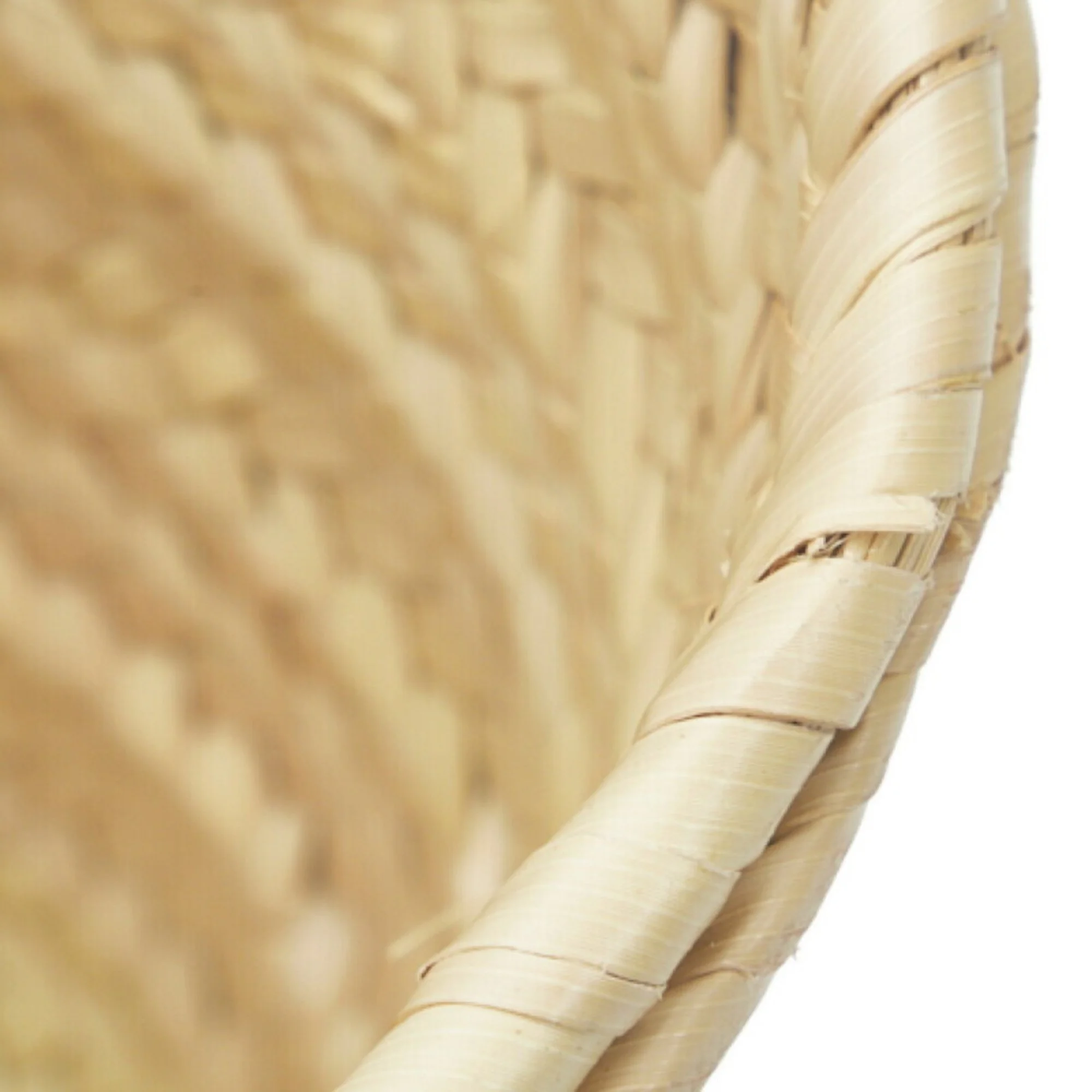 Pre-Owned Loewe Palm Leaf Basket Small Handbag Natural Brown Raffia Leather Ladies LOEWE (Good)