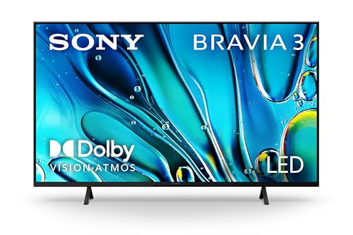 Sony 65-Inch Class 4K Ultra HD BRAVIA 3 LED Smart TV with Google TV Dolby Vision HDR, PS5 Exclusive Features, K-65S30