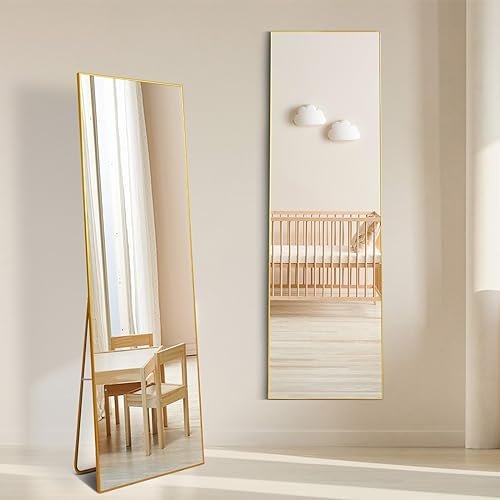 WIIS' IDEA Full Length Mirror with Stand,59