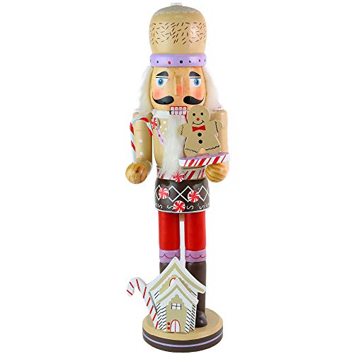 Ornativity Gingerbread Chef Nutcracker - Wooden Ginger Bread Man Cookie Theme Baker Christmas Nutcracker Xmas Figure Holiday Decoration 14