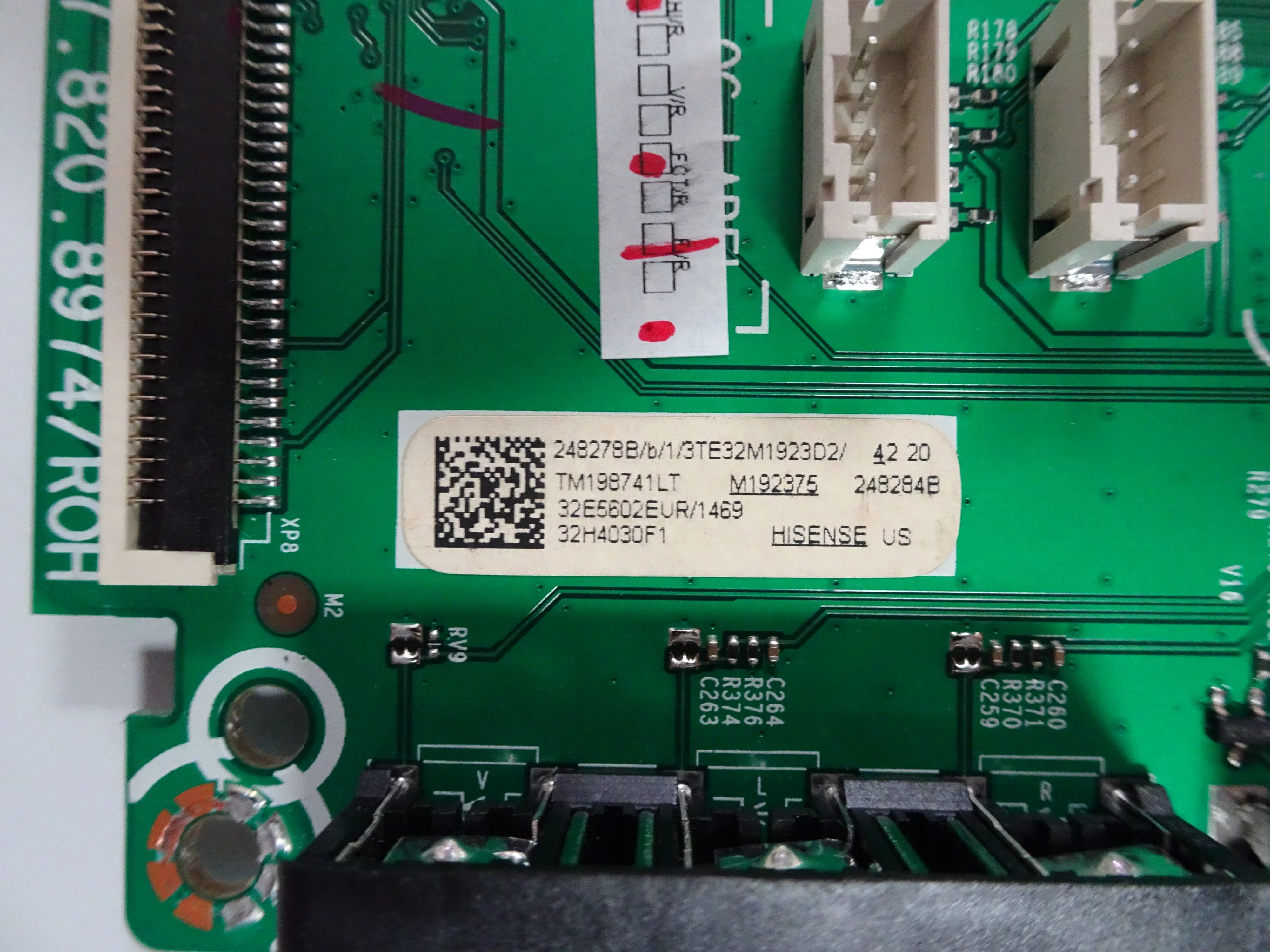 Hisense 32H4030F1 Main Board (248284B, RSAG7.820.8974/ROH) 248278B
