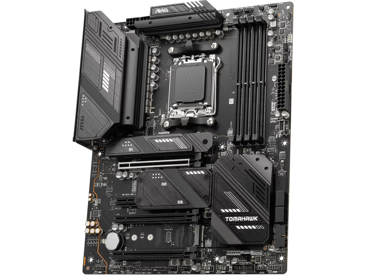 MSI MAG X670E TOMAHAWK WIFI AM5 AMD X670E SATA 6Gb/s ATX Motherboard