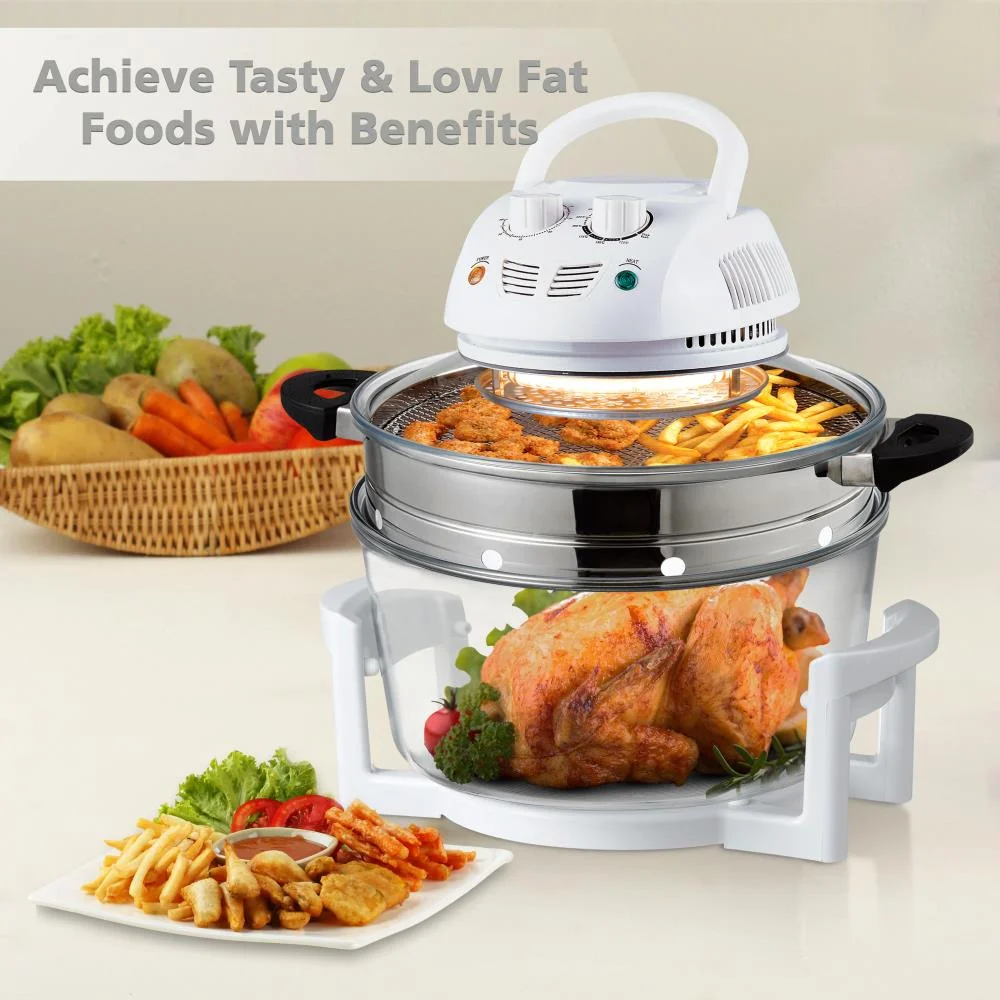 Nutrichef Halogen Oven Air-fryer/infrared Convection Cooker