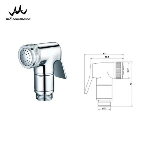 Pedicure SPA Salon Chair Sprayer Shower Head Solid Heavy Duty high Quality All metal - 1 function
