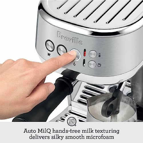 Breville Bambino Plus Espresso Machine BES500BSS, Brushed Stainless Steel