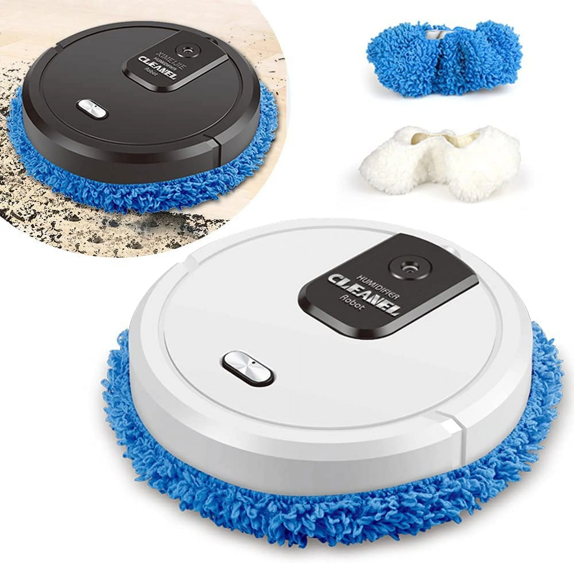 Wuzstar Robot Cleaner Sweeping Robot Machine Wet+Dry Smart Mopping Machine Auto Sweeper Home Smart Cleaner USB Charging