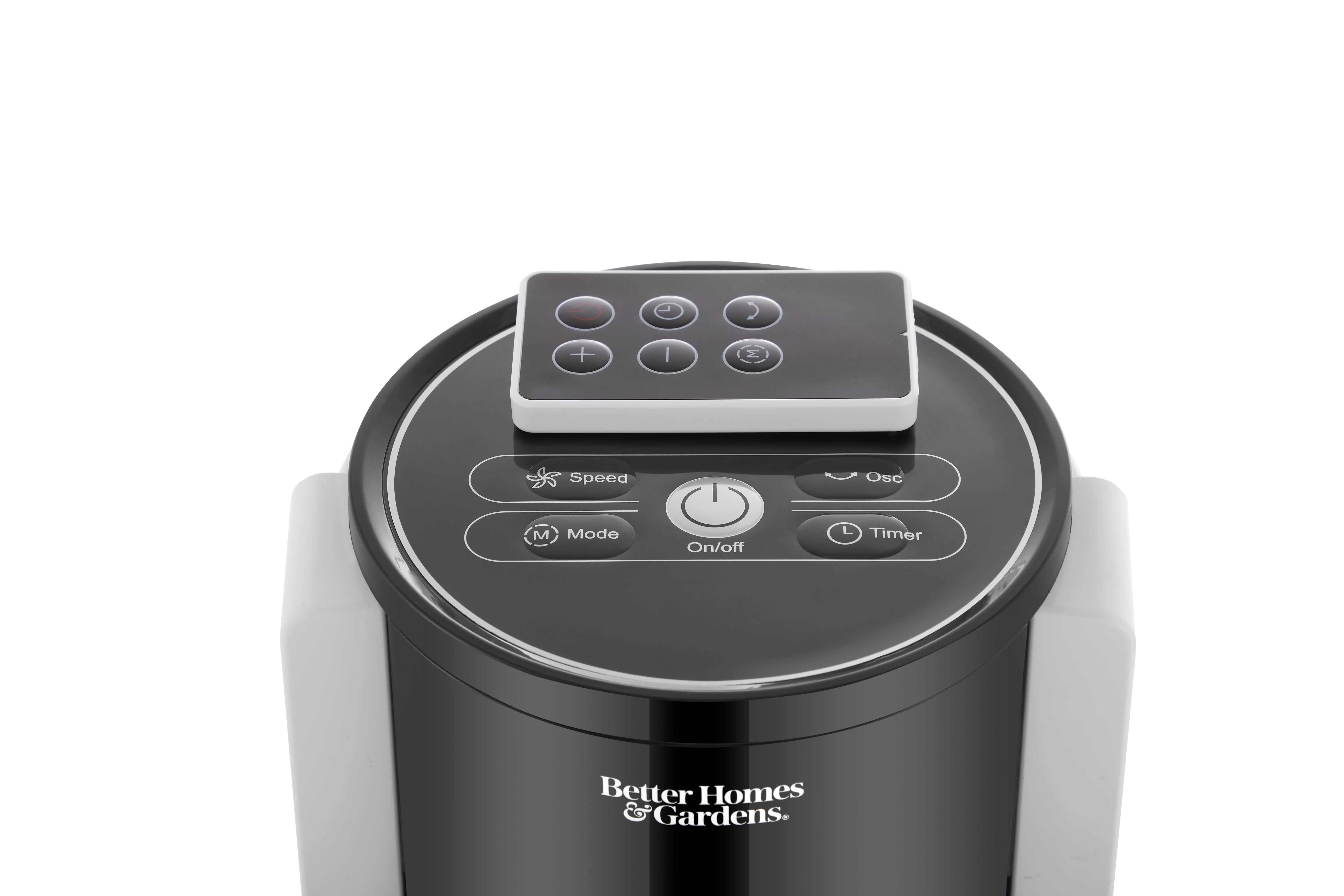 Better Homes & Gardens 40-inch 3-Speed Tower Fan, Internal Oscillation, White