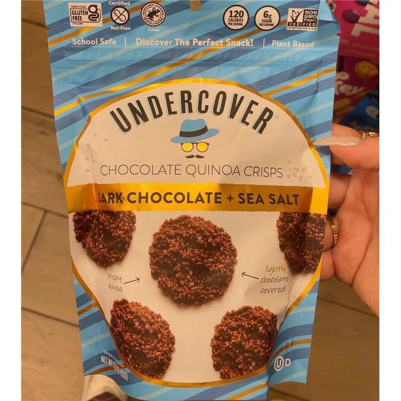 3 oz Quinoa Dark Chocolate Sea Salt Bites - Pack of 12