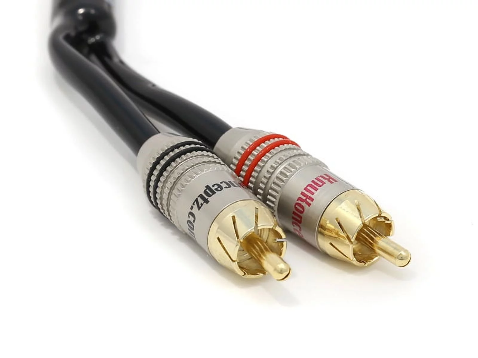 KnuKonceptz Krystal Kable 2 Channel 4M Twisted Pair RCA Cable