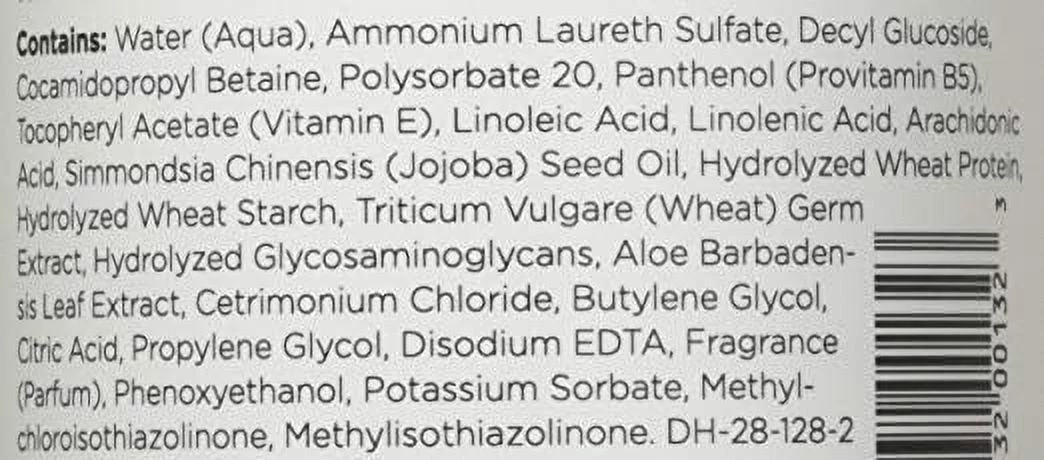 VitalCurl Clear & Gentle Shampoo (Classic Curls)-1000ml/33.8oz