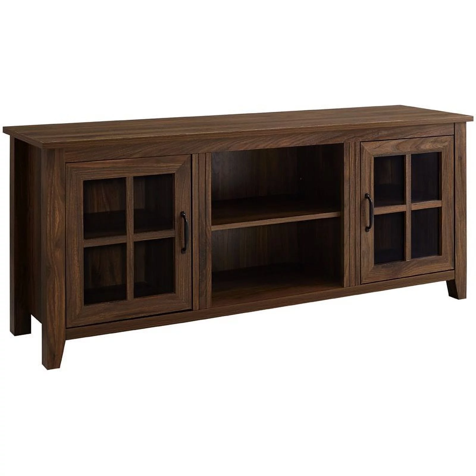 Classic Glass Door TV Console for TVs up to 65