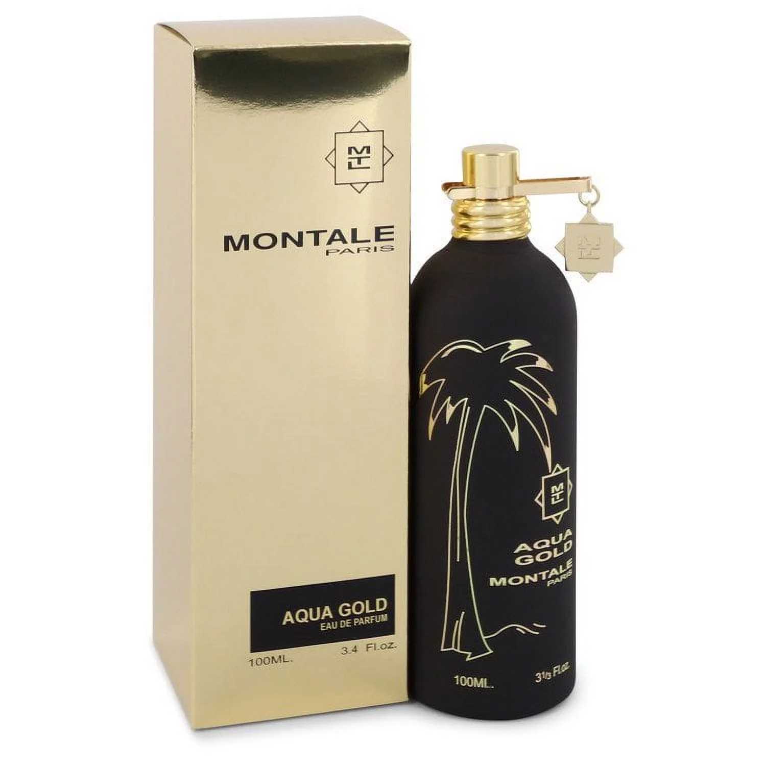 Montale Aqua Gold by Montale Eau De Parfum Spray 3.4 oz for Female
