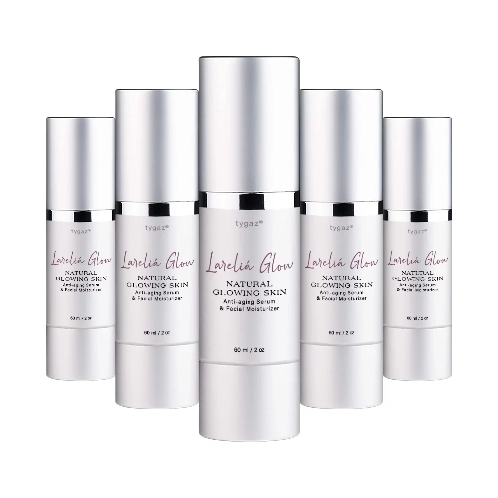 (5 Pack) Larelia Glow Serum - Larelia Natural Glowing Skin Serum & Moisturizer
