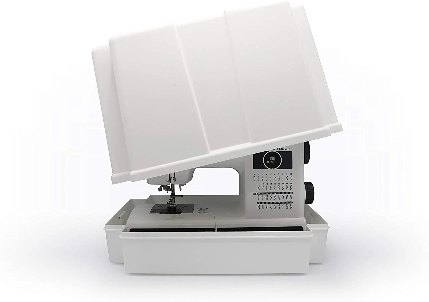 Brother 5300A Universal Sewing Machine Case,  White,  Machine Cover