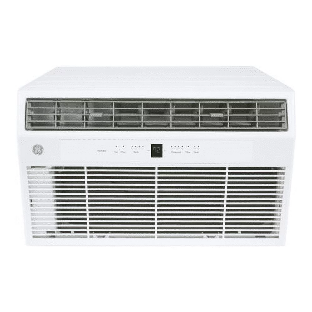 GE 14,000 BTU 230V Ultra-Quiet Built-In Through-the-Wall Mounted Air Conditioner with Remote Control
