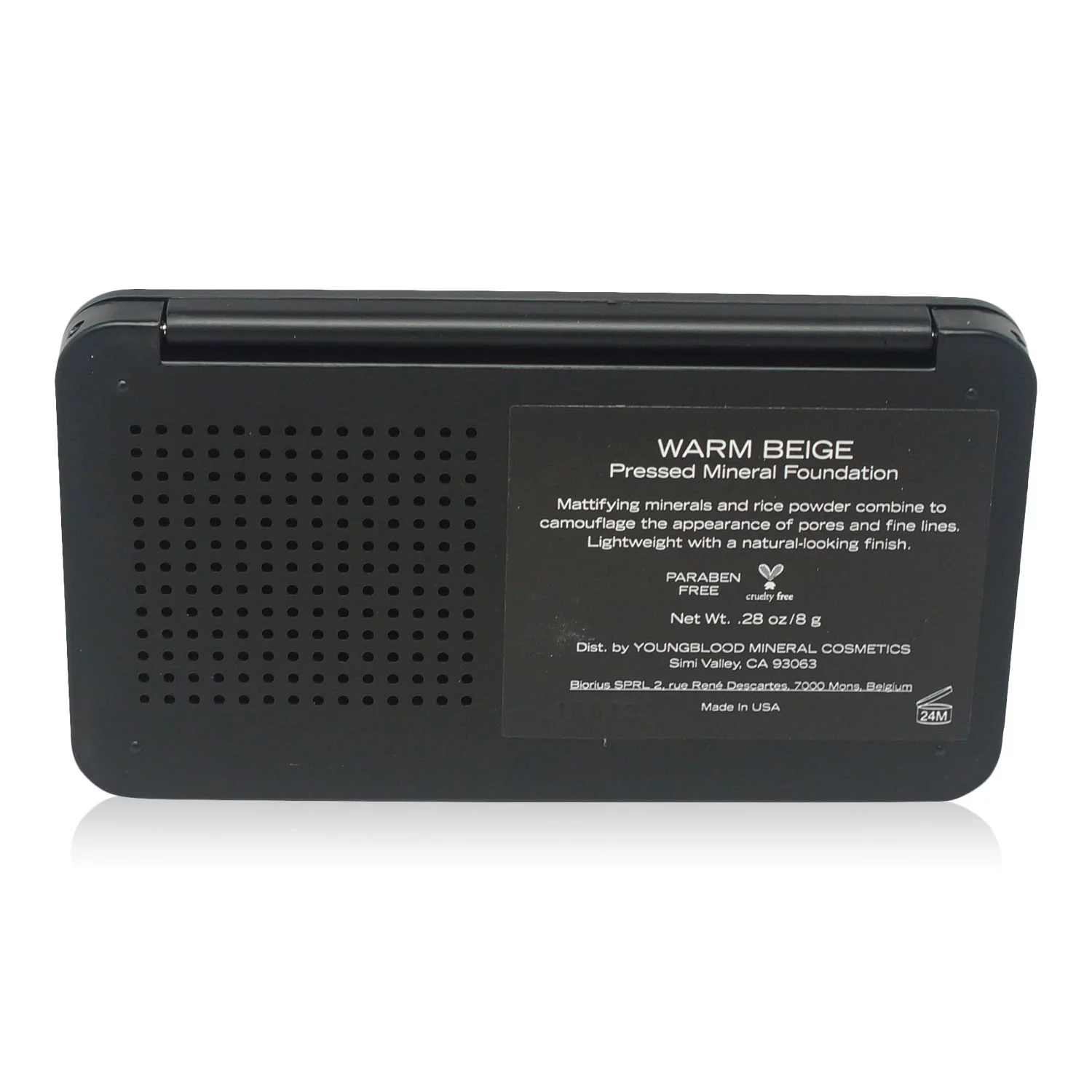 Youngblood Pressed Mineral Foundation - Warm Beige 0.28 oz Foundation