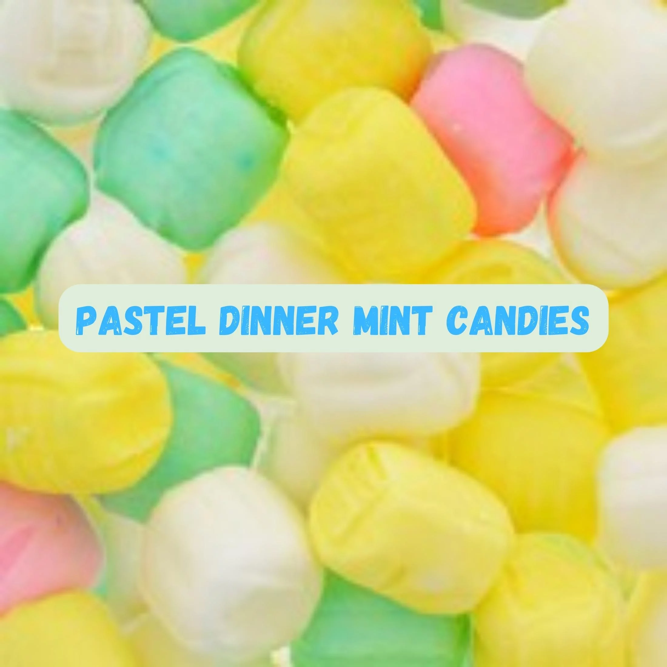 Coastal Bay Confections Pastel Dinner Mints, 5.5Oz Gift Bag Party Favors Basket Bowl Goodies Stocking Stuffer Sweet Dessert Bars Individually Wrapped Halloween Wedding Birthday Parties Pack of 6