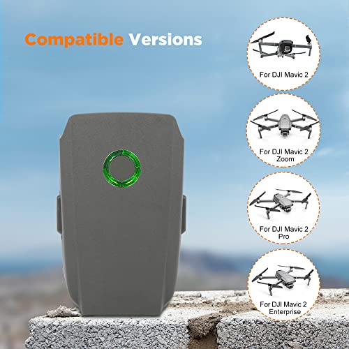 Battery for DJI Mavic 2, Mavic 2 Pro, Mavic 2 Zoom, 31 Mins Max Flight Time 3850mAh 15.4V Intelligent Flight Batteries Replacement Parts