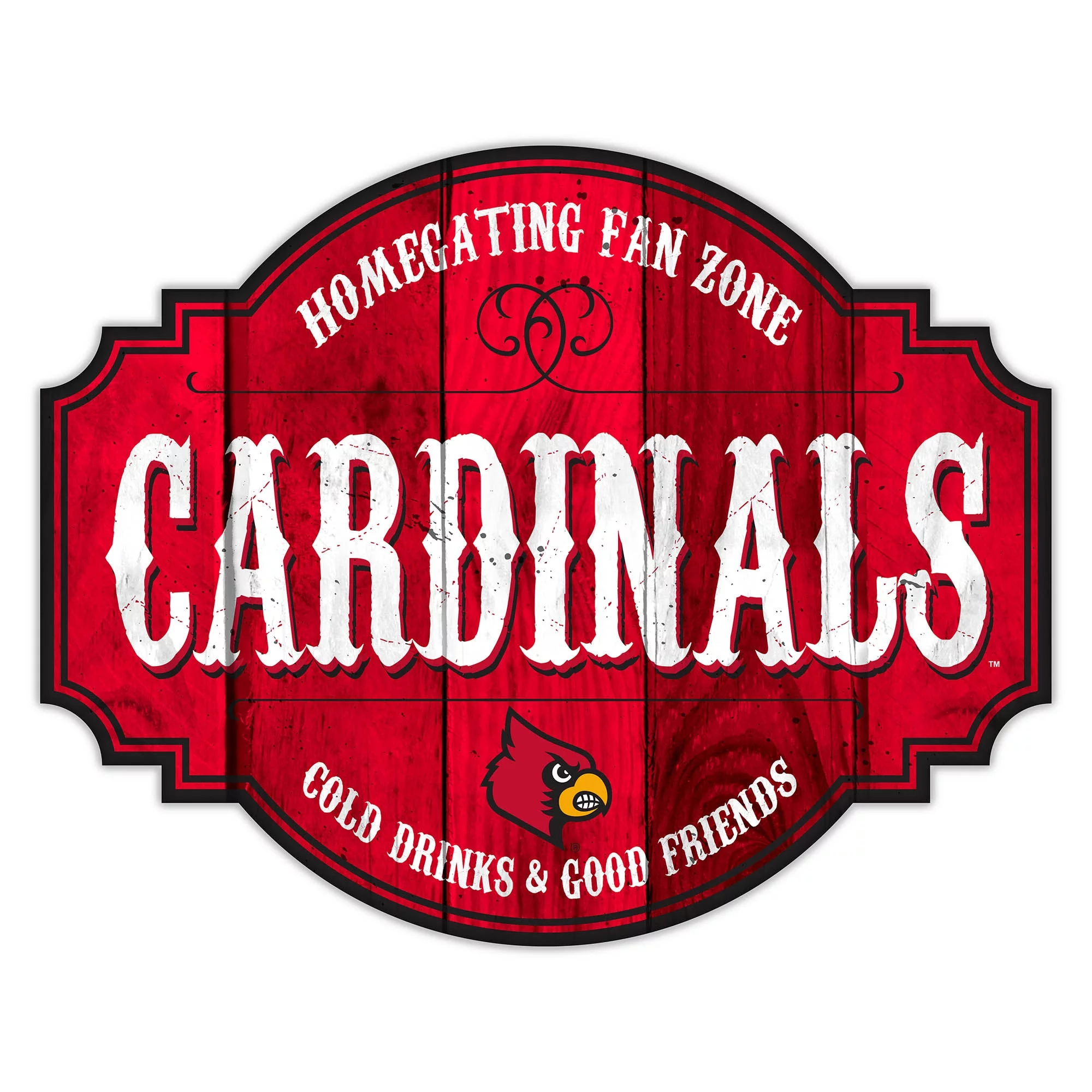 Louisville Cardinals 24'' Homegating Tavern Sign