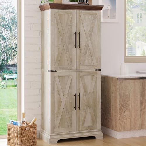 IRONCK Kitchen Pantry Cabinet 72